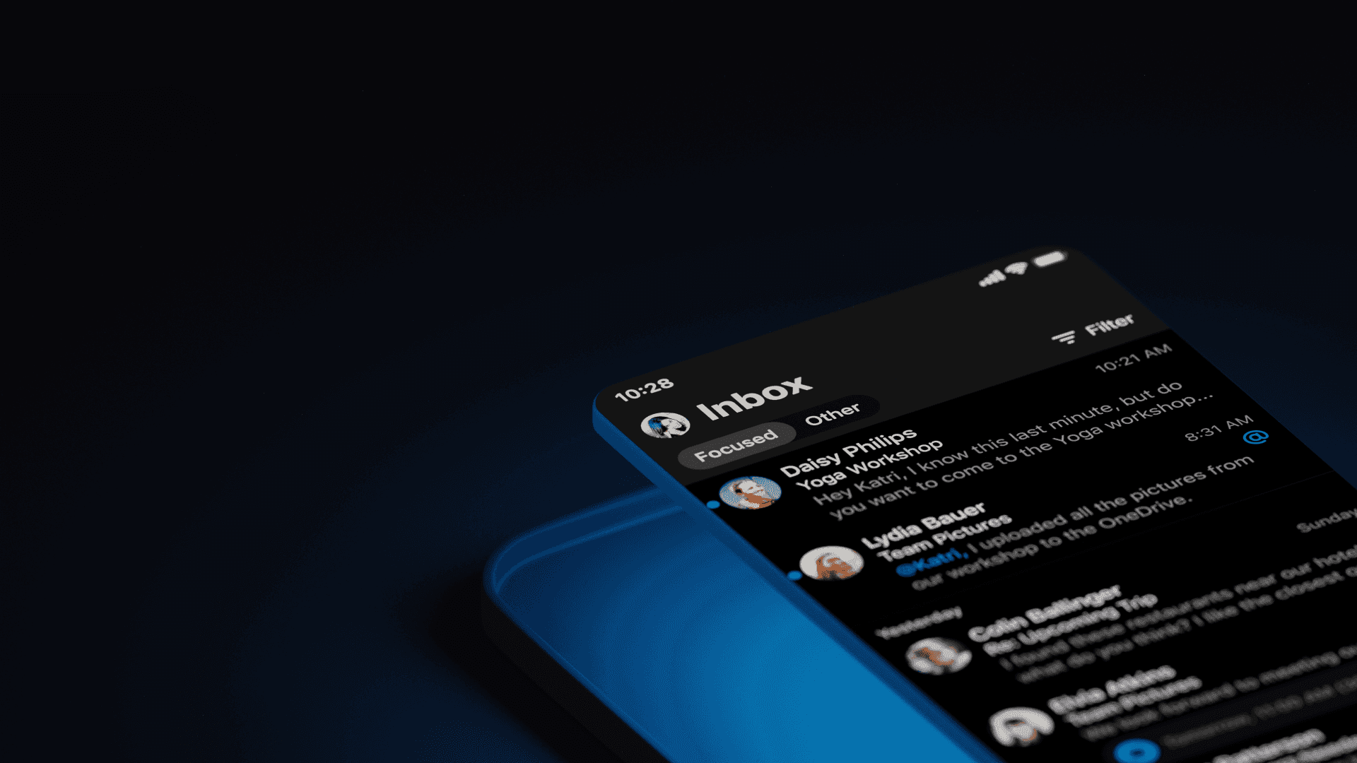 Outlook Fluent design system components