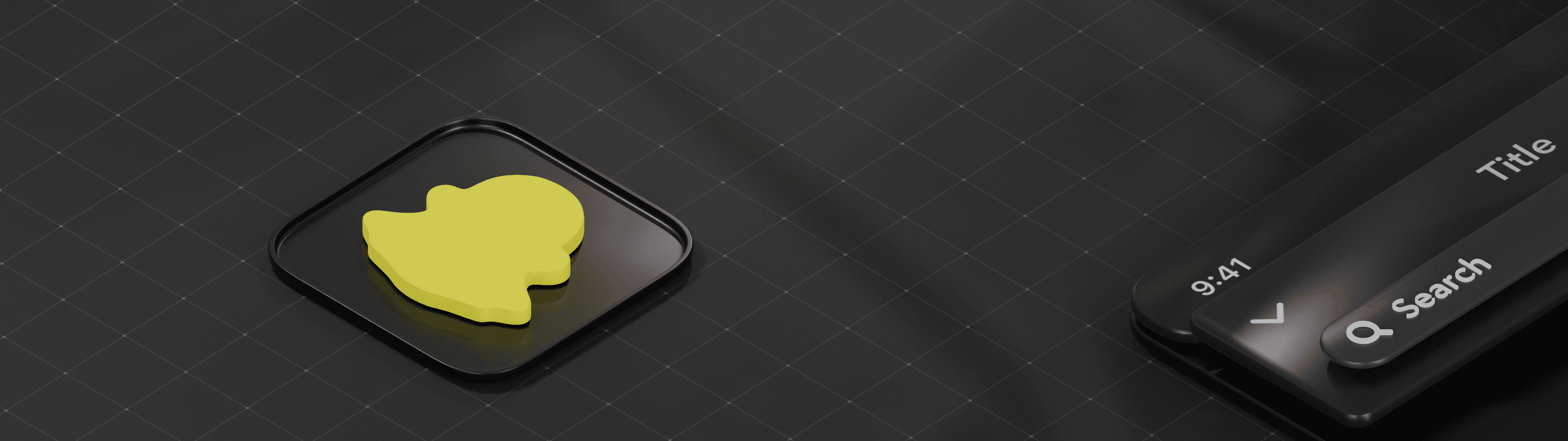Snapchat design system logo and UI components